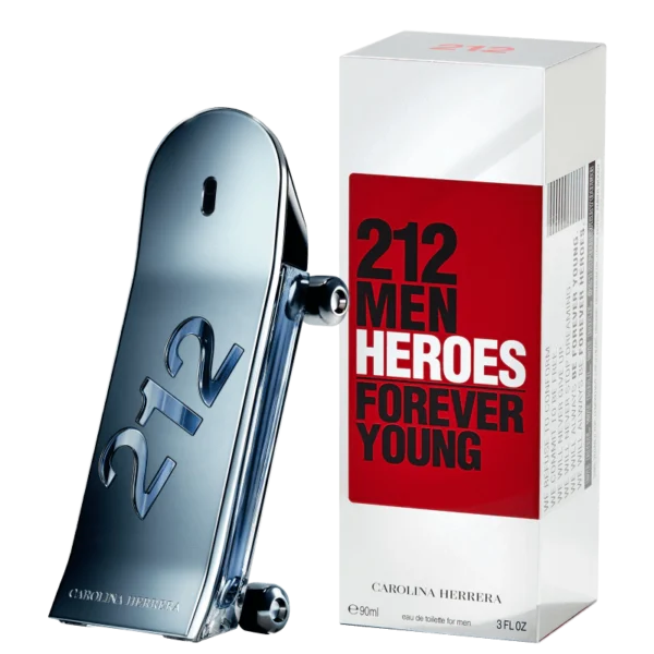 212 Men Heroes Forever Eau de Toilette 90ml Carolina Herrera