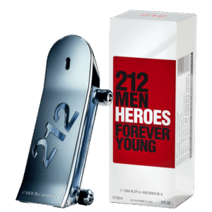 212 Men Heroes Forever Eau de Toilette 150ml Carolina Herrera - (cópia)