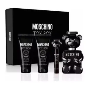 Kit Toy Boy Moschino Perfume Eau de Parfum 100ml + Shower Gel 100ml + Pós Barba +Travel 10ml