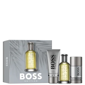 Kit Hugo Boss Bottled Eau de Toilette Perfume 100 ml + Desodorante 75 ml + Gel de Banho 100ml