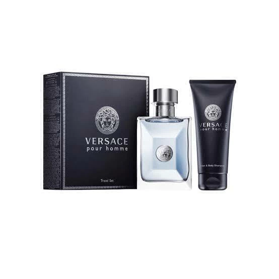 Kit Versace Pour Homme Eau de Toilette 100ml + Shampoo 100ml