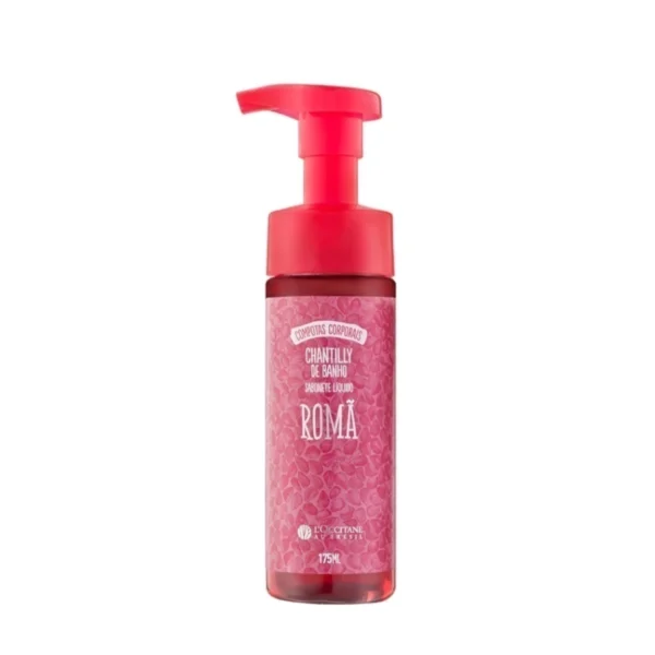 L'Occitane Chantilly De Banho Sabonete Líquido Romã 175ml
