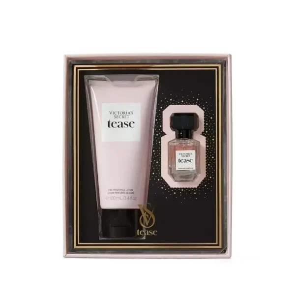 kit Victoria's Secret Tease Perfume 7,5ml e Hidratante 100ml