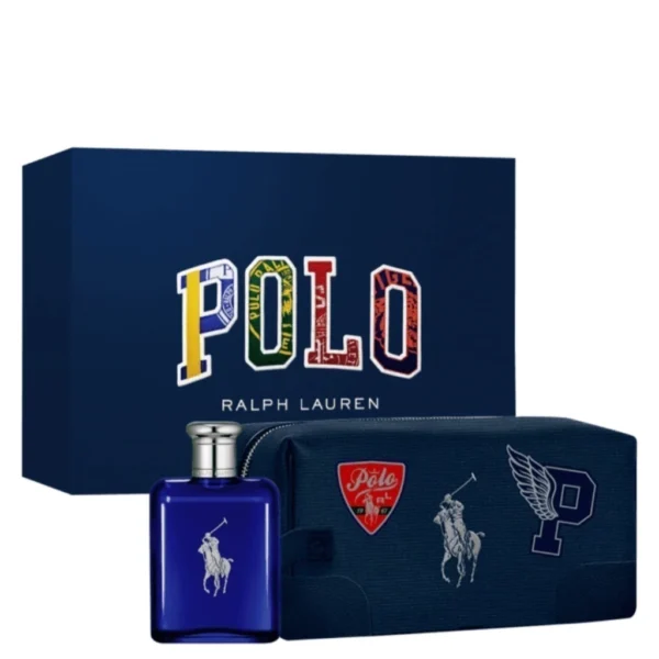 Kit Polo Blue Eau de Toilette 125ml + Necessarie Ralph Lauren