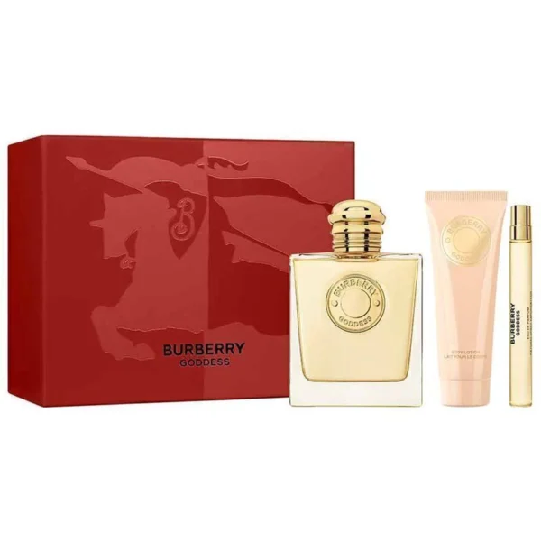 kit Burberry Goddess Eau de Parfum Perfume 100ml + Travel Sive 10ml + Hidratante 75ml