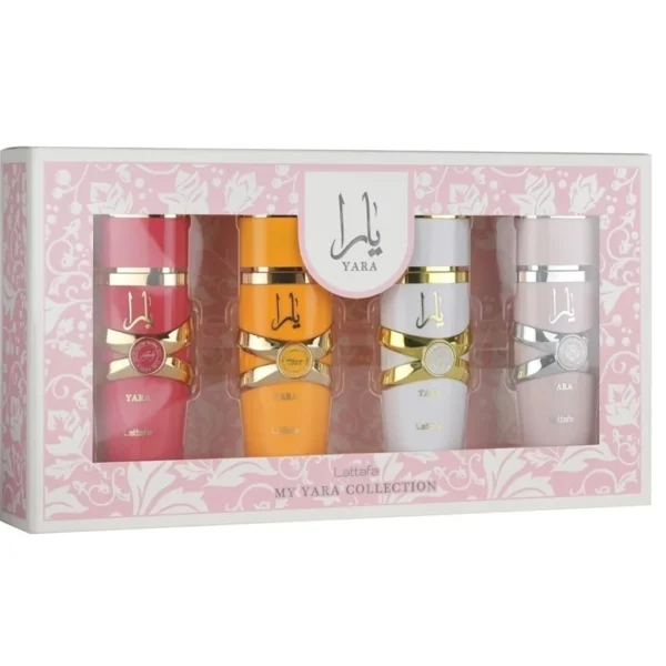 My Yara Collection Lattafa Eau de Parfum Yara 25ml +Yara Moi 25ml Yara Tous 25ml Yara Candy 25ml