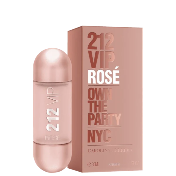 212 Vip Rosé Perfume para Cabelo 30ml Carolina Herrera